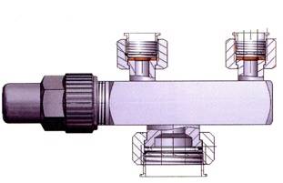 Zawór trójdrogowy typ VRU-1.3/4RT-1, 1.3/4" x 1"