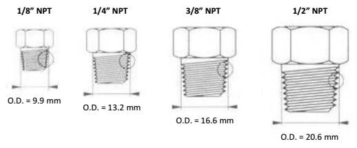 Topliwy korek bezpieczeństwa 1/4" NPT ; 30,0 bar
