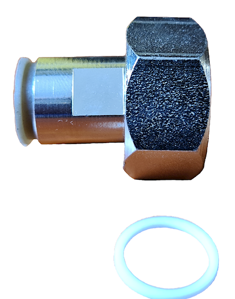 Złączka prosta 1" x 16 mm rotalock - ODS