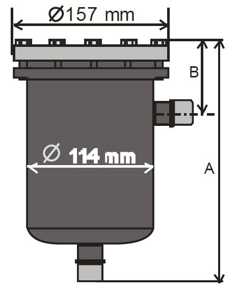 Obudowa filtra DS-  487 ;  7/8" ; 46 bar