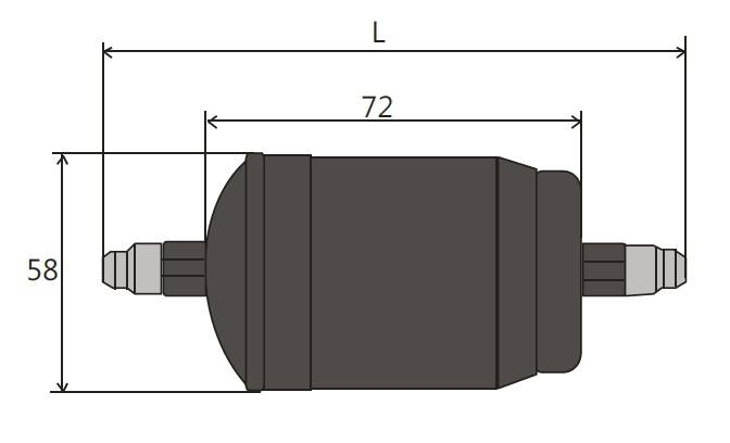 Filtr oleju DO-053 ; 3/8" ; 46 bar ; skręcany