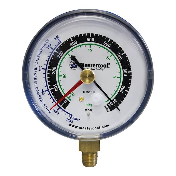 Wakuometr do kontroli próżni 80 mm - GZ 1/8"NPT