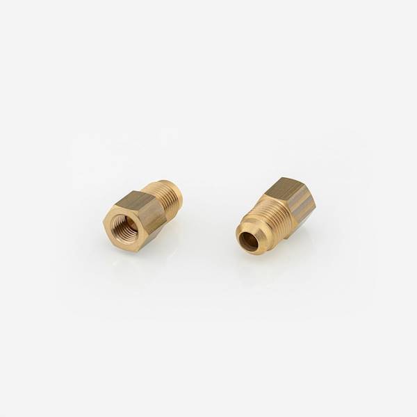 Adapter 1/2"M SAE x 3/8"F SAE 180°