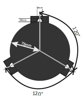 Odolejacz DEKA typ TOH-54B, 54 mm, 5,27 l, 33 b