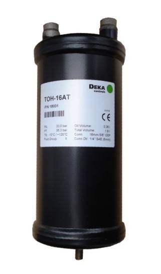 Odolejacz DEKA typ TOH-12AT-F1, 12 mm, 1,6 l, 33 b