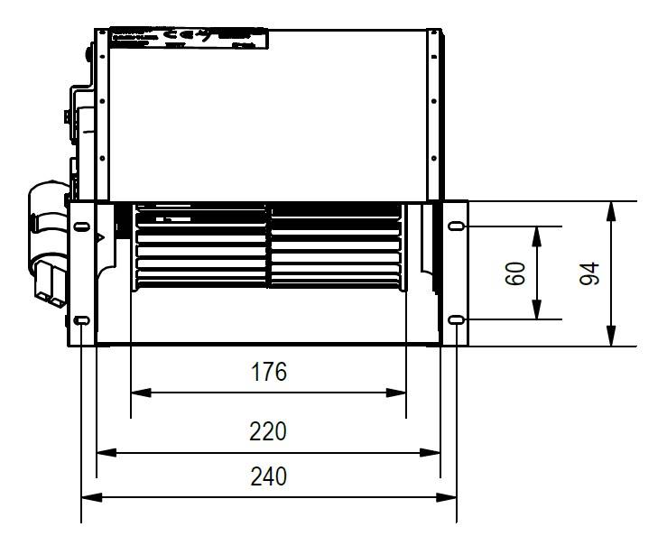 Wentylator promieniowy FMI typ DCK18001