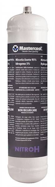 Butla z azotem i wodorem 1,0 l / 110 bar