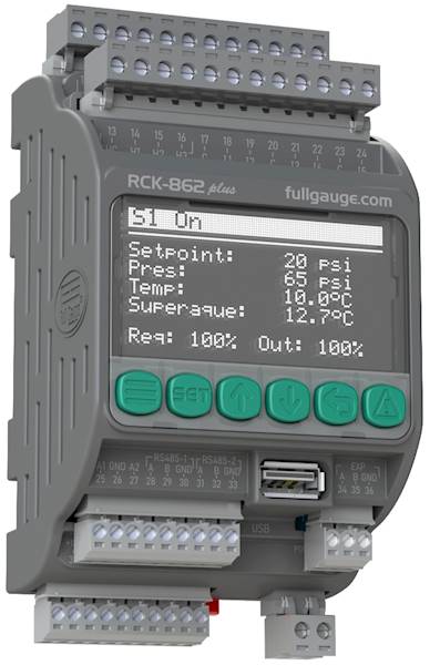 FG Sterownik agregatu typ RCK-862 plus wer.02
