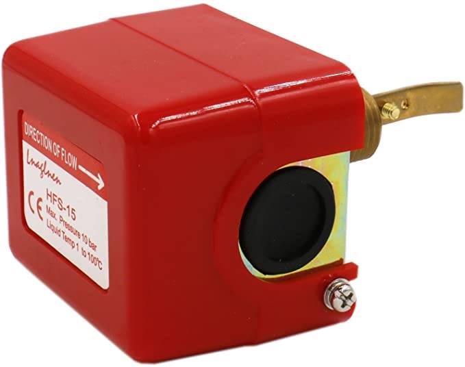 Wyłącznik przepływu typ HFS-1, 1/2" GZ, łopatka 2