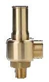 Zawór bezpieczeństwa E10/LS-1/2"R-P nast. 100 bar