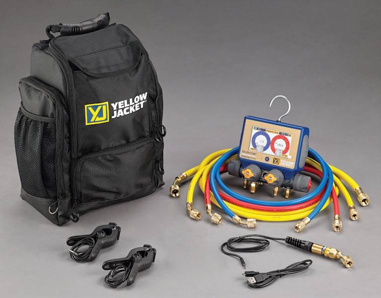 Manometr elektroniczny czterodrogowy TITAN - z.870
