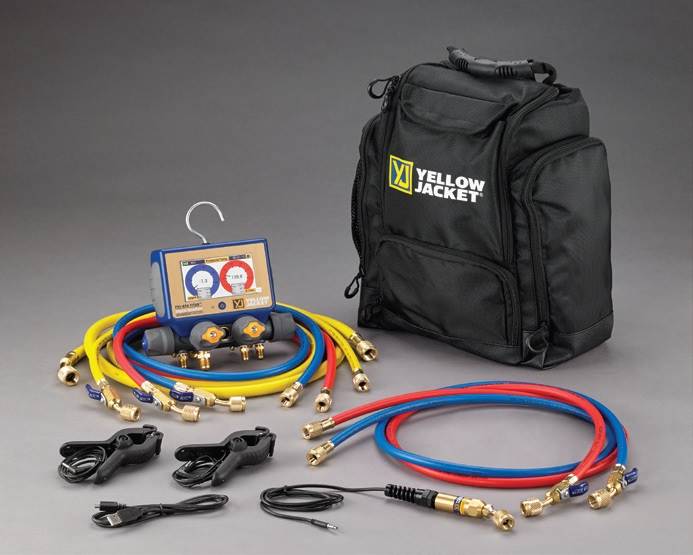 Manometr elektroniczny czterodrogowy TITAN - z.875