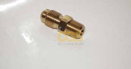 Adapter 1/4"M SAE x 1/8"M NPT 180° bez wentylka