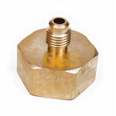 Adapter do butli freonowej 21.8-1/14 RH x 1/4" SAE