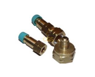Adapter do butli palnej 21.8-1/14 LH x 1/4" SAE SZ