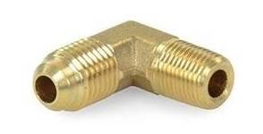 Adapter 1/4"M SAE x 1/8"M NPT 90° bez wentylka
