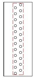 Parownik RBN-4X30X50-2L-IBS bez wentylatorów