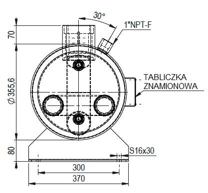 Separator ciekłego czynnika SL100-89-2X76 , H54