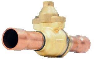 Dwudrogowy zawór kulowy DBM2-042,  42 mm