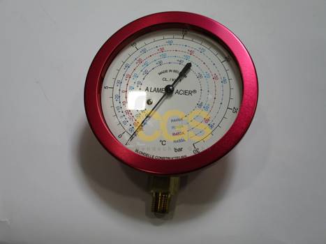 Manometr CGS typ HP80-RGHH, -1~45 bar, 1/8"NPT