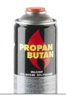 Pojemnik z gazem OxyTurbo typ Propan/Butan 330g