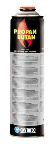 Pojemnik z gazem OxyTurbo typ Propan/Butan 330g