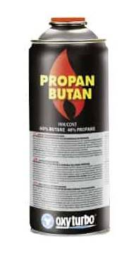 Pojemnik z gazem OxyTurbo typ Propan/Butan 210g