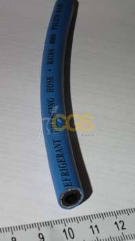 Wąż serwisowy 1/4" x 11 mm niebieski bez końcówek