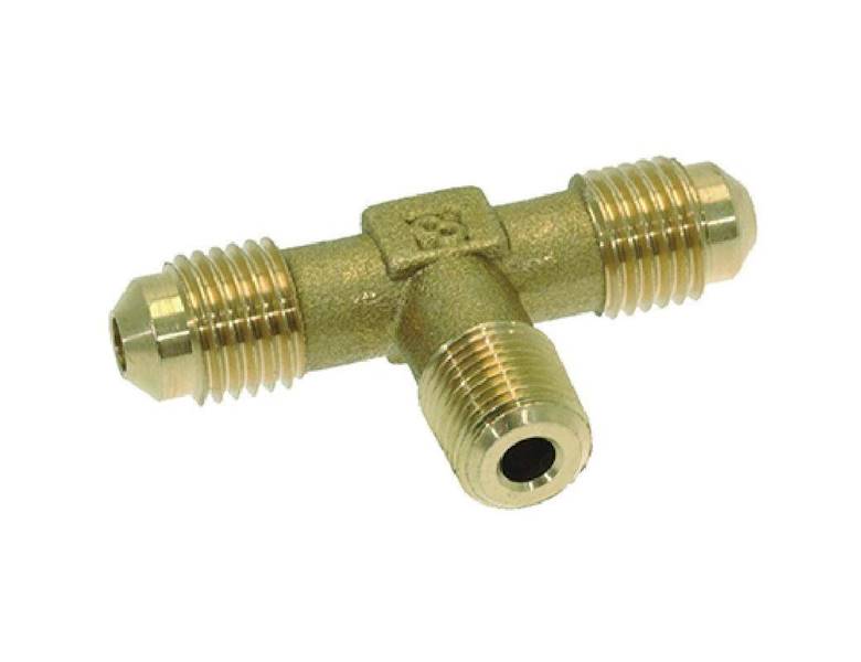 Trójnik 1/4"M SAE x 1/8"M NPT x 1/4"M SAE