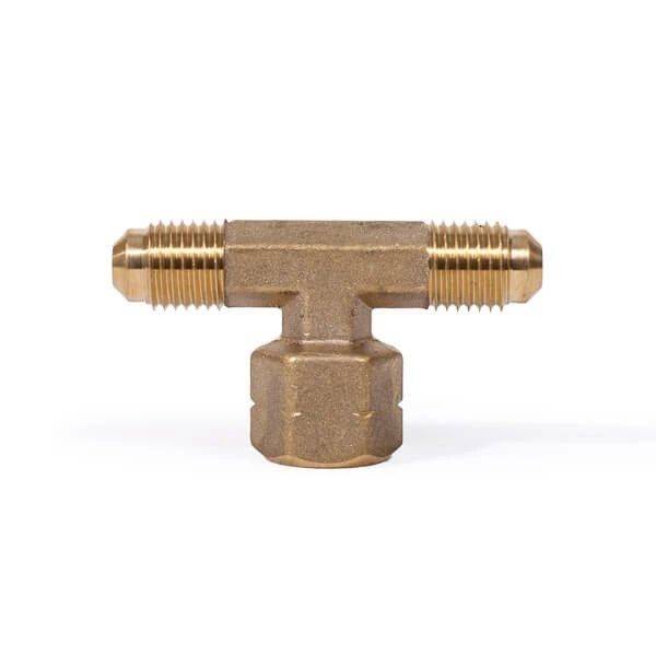 Trójnik 1/4"M SAE x 1/4"F SAE x 1/4"M SAE