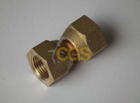 Adapter 1/2"F SAE x 1/2"F SAE 180° 2 x nakrętka