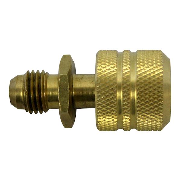 Szybkozłącze 1/4"M x 1/4"F SAE 180° z wyciskaczem