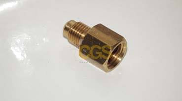 Adapter 1/4"M SAE x 1/8"F NPT 180° bez wentylka