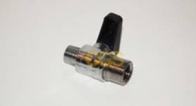 Zawór serwisowy 1/8"M GAS x 1/8"F GAS 180°