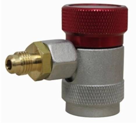 Szybkozłącze QCH 90° R134a x M14 mm + 1/4"M SAE 