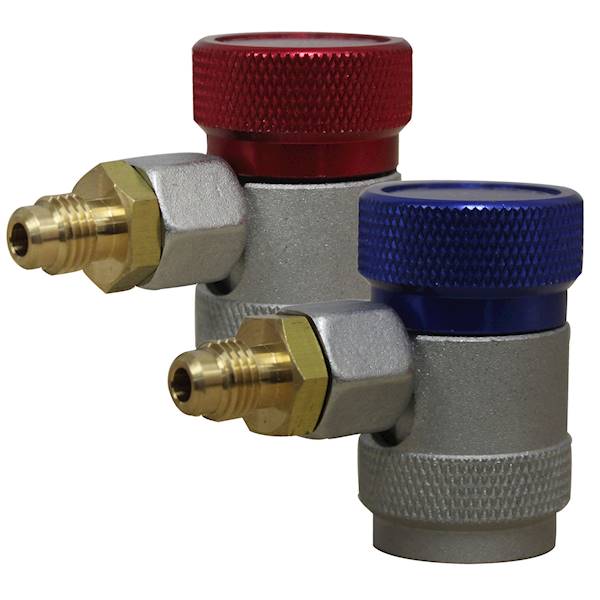 Szybkozłącze QCH 90° R134a x M14 mm + 1/4"M SAE 