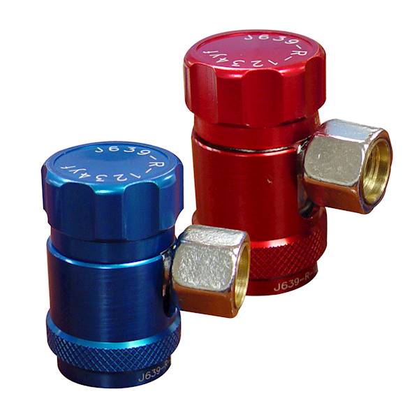 Szybkozłącze QCLYF 90° R1234yf x M12 mm