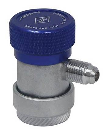 Szybkozłącze QCL 90° R134a LP (13 mm) x 1/4"M SAE 