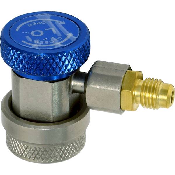 Szybkozłącze QCL 90° R134a x M14 mm + 3/8"M SAE