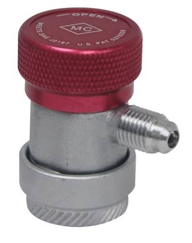 Szybkozłącze QCH 90° R134a x M14 mm + 3/8"M SAE 