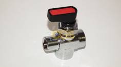 Zawór serwisowy 1/4"F SAE x 1/4"F SAE x 1/4"F SAE