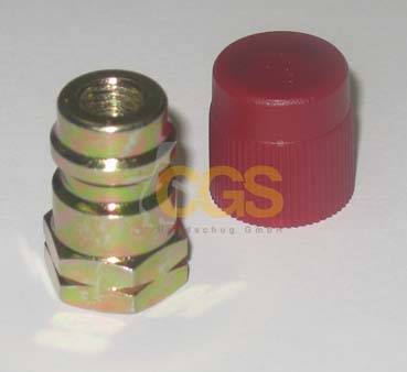 Adapter QCH 16 mm x 3/16"F SAE 180° z wyciskaczem