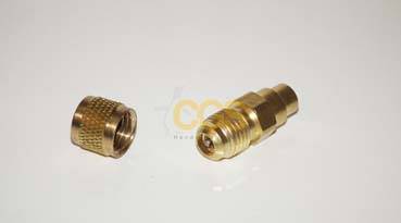 Zaworek serwisowy AVX 1/4"SAE, 6 ODS + 8~10 mm IDS
