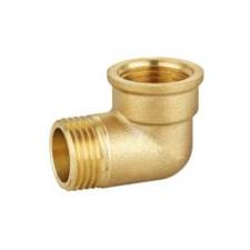 8000 kolano mosiężne 90°  3/4"GZ x  3/4"GW