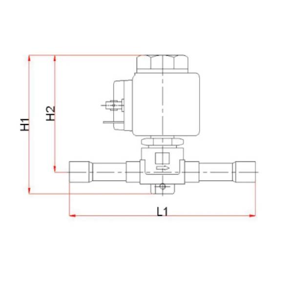 Elektrozawór z cewką ReBaNo typ MSV-1068/4A6