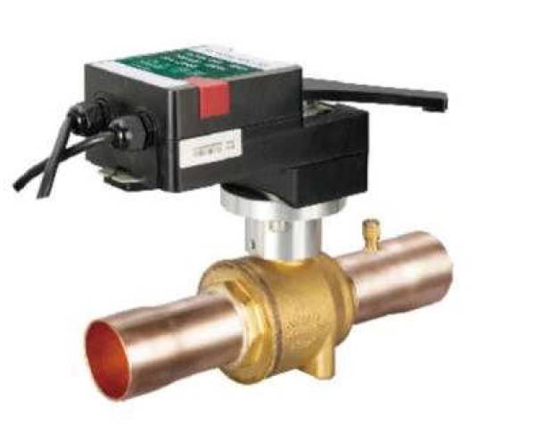 Zawór kulowy z siłownikiem  3/4"-24V ac/dc bez AVX
