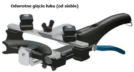 Giętarka kuszowa 90° KOMAN 1/4" ~ 7/8" + adapter