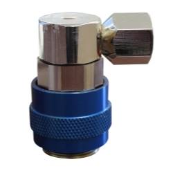 Szybkozłącze QCLYF 90° R1234yf x M12 mm  b.zaworu