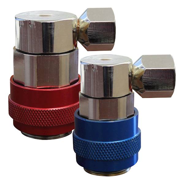 Szybkozłącze QCHYF 90° R1234yf x M12 mm  b.zaworu
