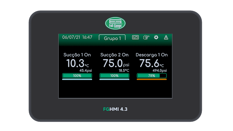 FG Panel sterujący typ HMI 4.3 wer.01 do RCK-862